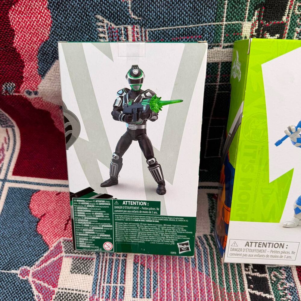 Power Rangers Lightning Collection Lot SPD A-Squad Green Ranger TMNT 2 Pack - Picture 4 of 6